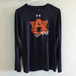 Auburn University sparkly war eagle LS shirt